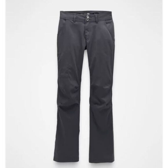 Prana Pants - PRANA | Halle Pant Pants Coal Charcoal Gray Hiking Climbing Roll Up | Size 10